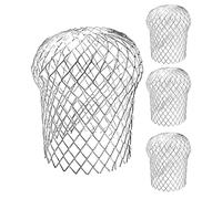 Renopfect Expand Aluminium Gutter Protection Screen Filter, Aluminium Filter Screen - Expandable Filter Screen 4 Pieces | Gutter Protection, Waterproof and Rustproof, Blocks Leaves, Rubber, Roof, Moss