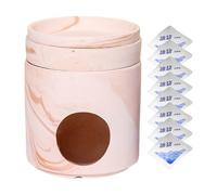 Renopfect Hamster Home - Coolable Hamster Cage, Animal Care with Eight Ice Packs, Cooling Room as Quiet Hiding Place Nest, Travel, Home for Hamsters, Rabbits, Chinchilla, Gerbil Indoor and Outdoor Use