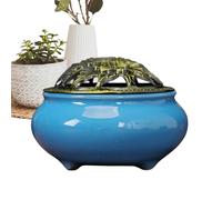 Renopfect Incense Burner, Incense Burner Holder, Ceramic Incense Holder, Chinese Coil House Decoration, Burning Ceramic Zen for Incense & Women