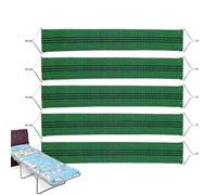 Renopfect Liesingpass Folding Chair Replacement Fabric, Rich Bet Strap, Set of 5 Reinforced Fabric Reclining Chair Belts, Strong Carrying Repair Part by Liesingpass for Garden Terraces