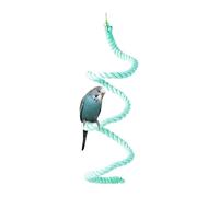 Renopfect Rope Hangers for Bird Cages, Bird Cage Perch | Flexible Breeding Hangers for Large | Colorful Chewing Toya Small Ladder Cotton Strap