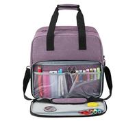 Renopfect Sewing Machine Bag, Sewing Bag, Sewing Storage Case with Multiple Pockets, Sewing Carry Bag, Waterproof, for Protecting Yarn and Fabrics, gray, see description, See description