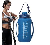 Renopfect Silicone Drinking Bottle, Foldable Silicone Bottle for On the Go, 1.8 Litre Leak Protection, Wide Mouth Cup, Reusable for Adults, Cyclists, Runners, Travelers, Children