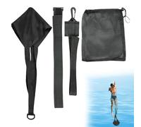 Renopfect Swimming Parachute Resistance Training Equipment, Pool Swimming Belt Trainer - Pool Swimming Exercise Trainer Set, Stationary Swimming Resistance Belt Trainer for Swimming