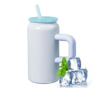 Renopfect Travel Coffee Mug - 473 ml Portable Tea Mug - Large Volume Stainless Steel Drinking Cup for Everyday Use, Outdoor Activities & On the Go