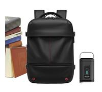 Renopfect Vacuum Backpack | Waterproof 48 Litres Expandable Compression - Portable for Short Travel Urgent Adventures, Black/White, Consulte la descripción