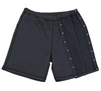 Renova Medical Wear Post Surgery Tearaway Shorts - Men's - Women's - Unisex Sizing Grey