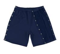 Renova Medical Wear Post Surgery Tearaway Shorts - Men's - Women's - Unisex Sizing Navy Blue
