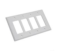 Renovation Socket Panel Screw Type, One Gang Two Gang Three Gang Four Gang Options, Indoor Electrical Connection for Home Office DIY Projects(E)