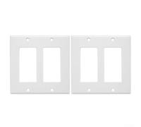 Renovation Socket Panels Screw-Type One Gang Two Three Four Gang Robust Secure Mount Versatile Electrical Outlet Indoor Wiring Flexible Installation Fit for Living Rooms Kitchens Offices(A)