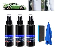 Renovation Spray for Chrome Plated Parts, Refurbishing Agent Spray for Chrome, Instant Rust Removal Works on Any Chrome - Bumpers, Wheels, Taps (3, Pcs)