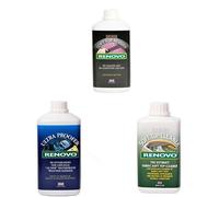 Renovo Bundle includes Soft Top Reviver 1000 ml, Soft Top Ultra Proofer 1000 ml and Soft Top Canvas Cleaner 500,Brown
