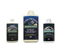 Renovo REN-KIT4 Triple Cleaning Kit includes Soft Top Reviver/ Soft Top Ultra Proofer/ Soft Top Canvas Cleaner, Blue