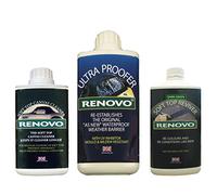 Renovo REN-KIT8 Triple Cleaning Kit includes Soft Top Revivier, Soft Top Ultra Proofer/Soft Top Canvas Cleaner, Green