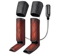 RENPHO Aeria Ultimate Thermal 2 Full Leg Air Recovery - Air Compression with Heat Function, 6 Modes & 4 Intensities - Black