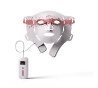 RENPHO Artemis Blush LED Red Light Face Mask, 4 Light Modes, 432 High Density LEDs, Full Face Coverage, Cordless LED Face Mask for Home Use & Travel,Top Gift Picks