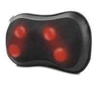 RENPHO Back Massager, 4D Kneading Massage Pillow with 3 Intensities, Neck Massager with Heat, Shiatsu Back Neck and Shoulder Massager with Bi-Direction, Deep Massage Cushion for Office, Home