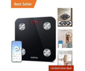 Renpho Bluetooth Body Composition Scale - High Precision, Large Display, 180kg