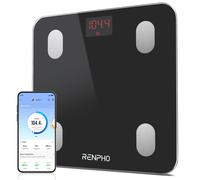 RENPHO Bluetooth Body Fat Scale, Digital Smart Bathroom Weight Scales for Body Composition Analyzer with Smartphone App, 13 Body Composition Measurem