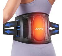 RENPHO Cordless Heating Pad for Lower Back, 5-Level Heat, 3-Level Vibration