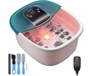 RENPHO Edge Shiatsu Foot Spa Bath Massager with Pedicure Kit - Green