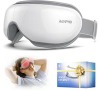 RENPHO Eyeris 1 Eye Massager with Heat & Bluetooth Music, Heated White