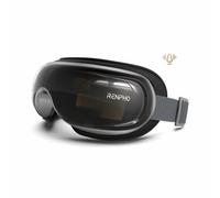 Renpho Eyeris 3 Voice Controlled Eye Massager Heat Cooling Bluetooth Air Compression Relaxation Device Black