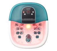 RENPHO Foot Spa Bath Massager - 3 Program Shiatsu Vibration & Heat, Pedicure Kit Included - Blue, PUK-R-X002-GN