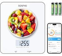 RENPHO Kitchen Scales for Accuracy Measurements, Smart Food Scales with App Foo