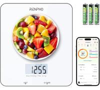 RENPHO Kitchen Scales for Accuracy Measurements, Smart Food Scales with App Foo