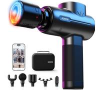 RENPHO Massage Gun with Heat and Cold, Percussion Muscle Deep Tissue Massage Gun Portable with APP, Electric Handheld Massager Gun, Muscle Massager Gun for Men and Women, Active+ Thermacool