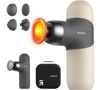 RENPHO Mini Thermal Massage Gun with Heat FSA HSA Eligible Portable Deep Tissue Percussion Massager Color Silicone Sleeves Travel Size with Car