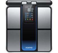 RENPHO MorphoScan Smart Body Scale - Black & Silver, Black,Silver/Grey