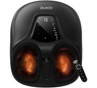 Renpho Shiatsu Foot Massager - Deep Kneading, Air Compression, Heat Function, Remote Control - Black, FM058R-BK