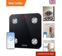 Smart Body Fat Scales, RENPHO Digital Bathroom Weight Scales Bluetooth Weighing Scale for Body Composition Analyzer with Smart App for Fitness