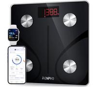 RENPHO Smart Body Fat Scales, Extra-High Capacity 35st, Multi-User, 12x12in