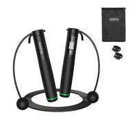 RENPHO Smart Bluetooth Jump Rope, Black