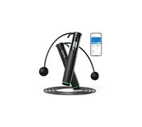 RENPHO Smart Skipping Rope with Counter, Adjustable Cordless Jump Rope, App Data Analysis, 3 Modes for Fitness - Women Men Adults Kids