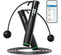 Renpho Smart Jump Rope, Black