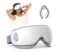 RENPHO Ultra-Quiet Eye Massager with Heat, Lightweight Heated Eye Massage Mask for Dry Eyes, Face Massager for Eye Strain Improve Sleep, Birthday Gifts for Women Men