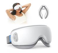 RENPHO Ultra-Quiet Eye Massager with Heat, Lightweight Heated Eye Massage Mask for Dry Eyes, Face Massager for Eye Strain Improve Sleep, Birthday Gifts for Women Men