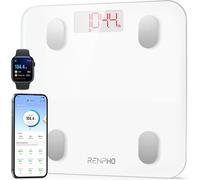 RENPHO Weighing Scales for Body Weight, Smart Bathroom with High...