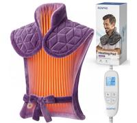 RENPHO Weighted Heating Pad for Neck, Shoulders & Back,Heated Warmer,Violet