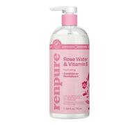 Renpure Plant Based Tea Tree and Rosemary Refresh and Rebalance Shampoo - Soothes Dry Scalp - Delivers Moisture and Shine - Rids Hair of Grime - Dye Free - Recyclable, Pump Bottle Design - 24 fl oz