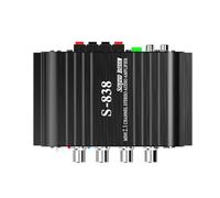 Renrra Auto-Partner S-838 2.1CH Audio Power Amplifier, RMS 30WX2+40WX1 Class D Stereo Digital Audio Amp with Subwoofer Output