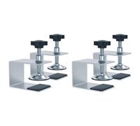 Renrra Cabinet Clamps,Installation Clamp Zinc Drawer Fixing Clip,Adjustable Cabinet Hardware Jig for Carpenter Cabinets Frame A