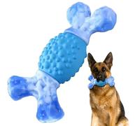 Rensh Tough Dog Toys for Aggressive Chewers, Indestructible Dog Chew Toys for Medium Large Breed, Sturdy Aggressive Chew Dog Toys to Keep Them Busy, Dog Chew Bones Toy for Long Lasting (Milk Flavor)
