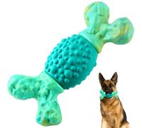 Rensh Tough Dog Toys for Aggressive Chewers, Indestructible Dog Chew Toys for Medium Large Breed, Sturdy Aggressive Chew Dog Toys to Keep Them Busy, Dog Chew Bones Toy for Long Lasting (Green)