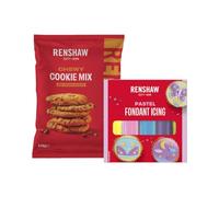 Renshaw Cookie Mix (2.5 kg) & Pastel Colours Multipack (5 x 100g) Bundle
