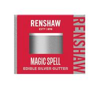 Renshaw Edible Glitter Pot, Magic Spell (Silver), 3 g (Pack of 1)